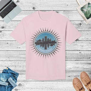 Exciting Grand Rapids Skyline T-shirt - Premium Cotton - Dipaliz - T-shirts - s