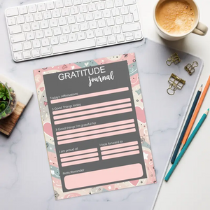 Journal Hearts Notepad - Daily Joy & Gratitude - Dipaliz - Notepads