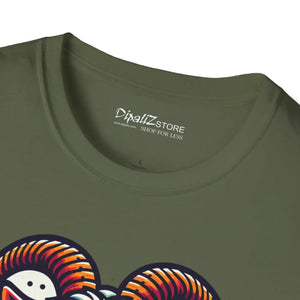 Stylish Unisex Softstyle T-shirts - Ring-spun Cotton - Dipaliz