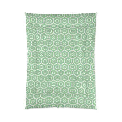 Dream in Style with Green Abstract Bliss Comforter - Home Decor