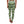Green Chevron Leggings - Zigzag Pattern for Deep Squats - Dipaliz