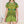 Green Foliage Print t Shirt Dress - Vibrant Style - Dipaliz - Xs - Dresses
