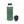 Green Folk Pattern Stainless Steel Water Bottle, Insulated Floral Travel - Bottles