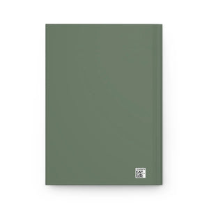 Green Geometric Hardcover Journal - Floral Mosaic - Dipaliz - Journals