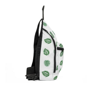Lightweight Green Kiss Pattern Sling Bag Travel - Dipaliz - Cross Body Bags