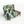 Green Leaves Arctic Fleece Blanket – High-quality - Dipaliz - Blankets