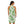 Green Leaves Pattern Dress - Premium Comfort Style - Dipaliz - Dresses