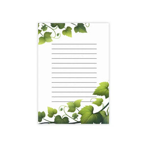 Leaf Sticky Notes Vibrant Gsm White Uncoated Creative Organizer Dipaliz - 4’’ x 6’’