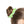Green Marble Swirl Scrunchie, Retro Tie-dye Hair Accessory - Accessories