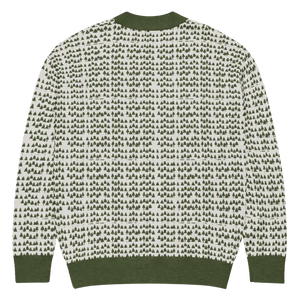 Green Trees Knit Cardigan - Nature Inspired Comfort - Dipaliz - Cardigans
