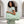 Green Weekender Bag – Geometric Pattern - Dipaliz - Luggage & Bags