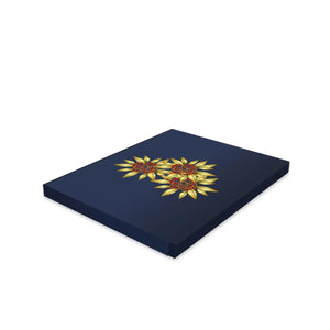Vibrant New Year Greeting Cards – Cardstock - Dipaliz - & Note