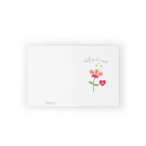 Will you be my Valentine Greeting Cards (8 16 and 24 Pcs) - & Note Cards