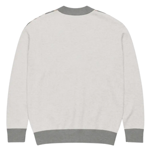 Grey Chevron Knitted Cardigan - Cozy Lightweight Layering - Dipaliz - Cardigans