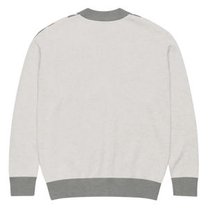 Grey Chevron Knitted Cardigan - Cozy Lightweight Layering - Dipaliz - Cardigans