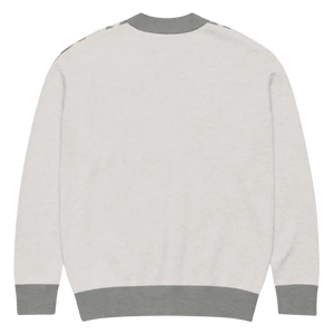 Grey Chevron Knitted Cardigan - Cozy Lightweight Layering - Dipaliz - Cardigans