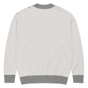 Grey Chevron Knitted Cardigan - Cozy Lightweight Layering - Dipaliz - Cardigans