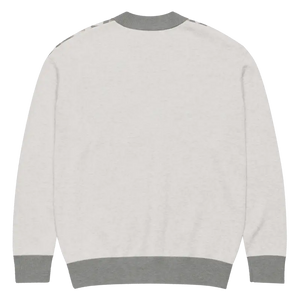 Grey Chevron Knitted Cardigan - Cozy Lightweight Layering - Dipaliz - Cardigans