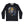 A Grey Lion on Full Moon with Yellow Accents in Winter Night Men’s Long Sleeve Aop Shirt - T-shirts