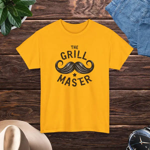 Ultimate Heavy Cotton Tee - Grill Master Comfort Style - Dipaliz - Gold / s - T-shirts