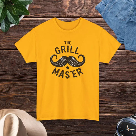 Ultimate Heavy Cotton Tee for Grill Masters - Gold / s T-shirt