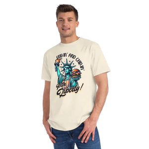 Liberty Statue Tee Bold Street Style Tshirt Dipaliz - T-shirts