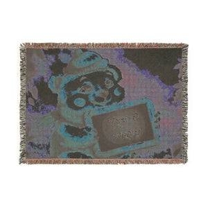 Cozy Grizzly Bear Giggles Woven Blanket - Ultra Soft Warmth - Dipaliz - Blankets