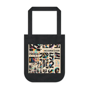 Canvas Tote Bag - Bold Music Lover Style Runway - Dipaliz - Bags