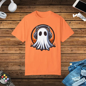 Groovy Ghost Vibes Comfort Colors Tee Relaxed Fit - Dipaliz - Melon / s - T-shirts