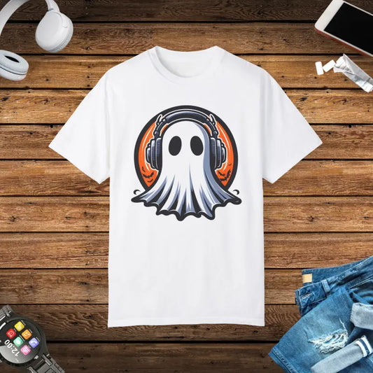 Groovy Ghost Vibes with Comfort Colors Tee! - White / s T-shirt