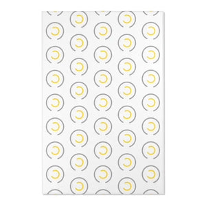 Grey Circles Area Rugs Modern Geometric Pattern - Dipaliz - 48’’ × 72’’