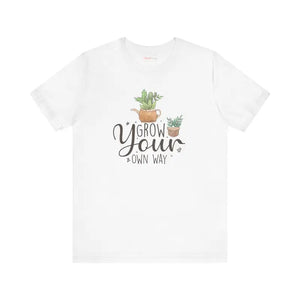 Grow your Own Way T-shirt Eco Fashion Statement by Dipaliz - T-shirts