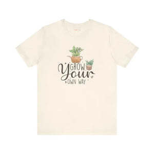 Grow your Own Way T-shirt Eco Fashion Statement by Dipaliz - T-shirts
