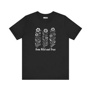 Soft Grow Wild Unisex Jersey Short Sleeve Cotton - Dipaliz - T-shirts