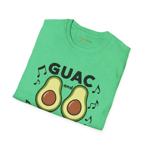 T-shirt - Guac & Roll Cotton Tee - Sustainable Comfort Style - Dipaliz