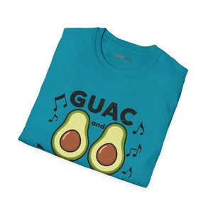 T-shirt - Guac & Roll Cotton Tee - Sustainable Comfort Style - Dipaliz