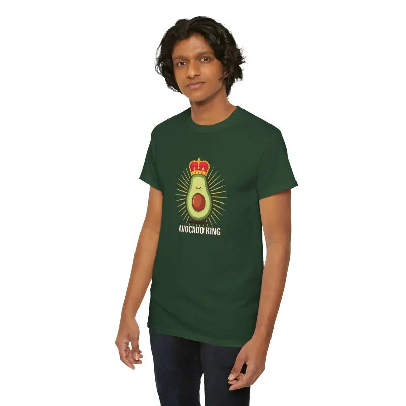 Elevate your Style with Avocado Unisex Heavy Cotton Tee! - Forest Green / s T-shirt