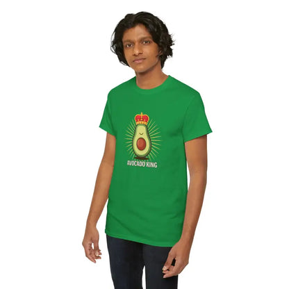 Elevate your Style with Avocado Unisex Heavy Cotton Tee! - Irish Green / s T-shirt