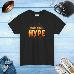 Halftime Hype Super Football Gold Heavy Cotton Tee - Dipaliz - Black / s - T-shirts