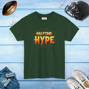 Halftime Hype Super Football Gold Heavy Cotton Tee - Dipaliz - T-shirts