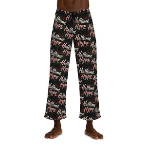 Halftime Hype Football Pattern Pajama Pants - Dipaliz - Pajamas