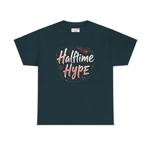 Halftime Hype Unisex Heavy Cotton Tee for Super Football Fans - Dipaliz - Midnight / s - T-shirts