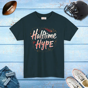 Halftime Hype Unisex Heavy Cotton Tee for Super Football Fans - Dipaliz - T-shirts