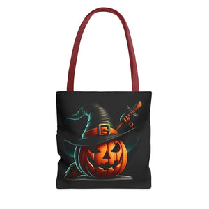Spooky Jack o Lantern Aop Tote Bag for Halloween Style - Dipaliz - Bags