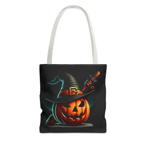 Spooky Jack o Lantern Aop Tote Bag for Halloween Style - Dipaliz - Bags