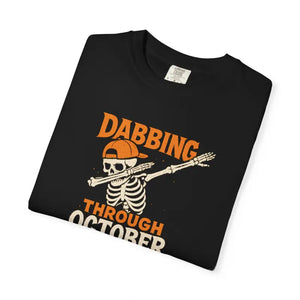 Halloween Dabbing Skeleton Tee - Spooky Season Style - Dipaliz - T-shirts