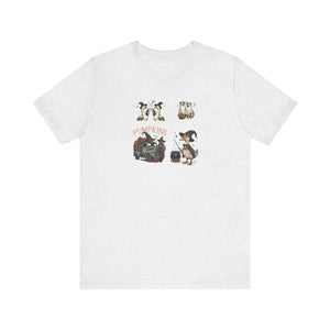 Soft Jersey Short Sleeve Tee Halloween Farm Animals Dipaliz - T-shirts