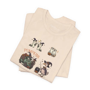 Soft Jersey Short Sleeve Tee Halloween Farm Animals Dipaliz - T-shirts
