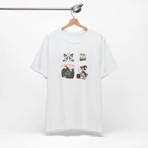 Soft Jersey Short Sleeve Tee Halloween Farm Animals Dipaliz - T-shirts