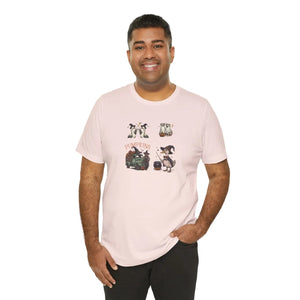 Soft Jersey Short Sleeve Tee Halloween Farm Animals Dipaliz - T-shirts